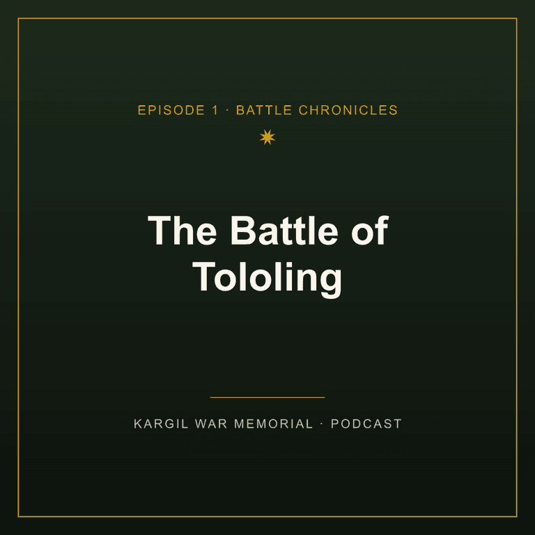 Episode artwork for the podcast "The Battle of Tololing"
